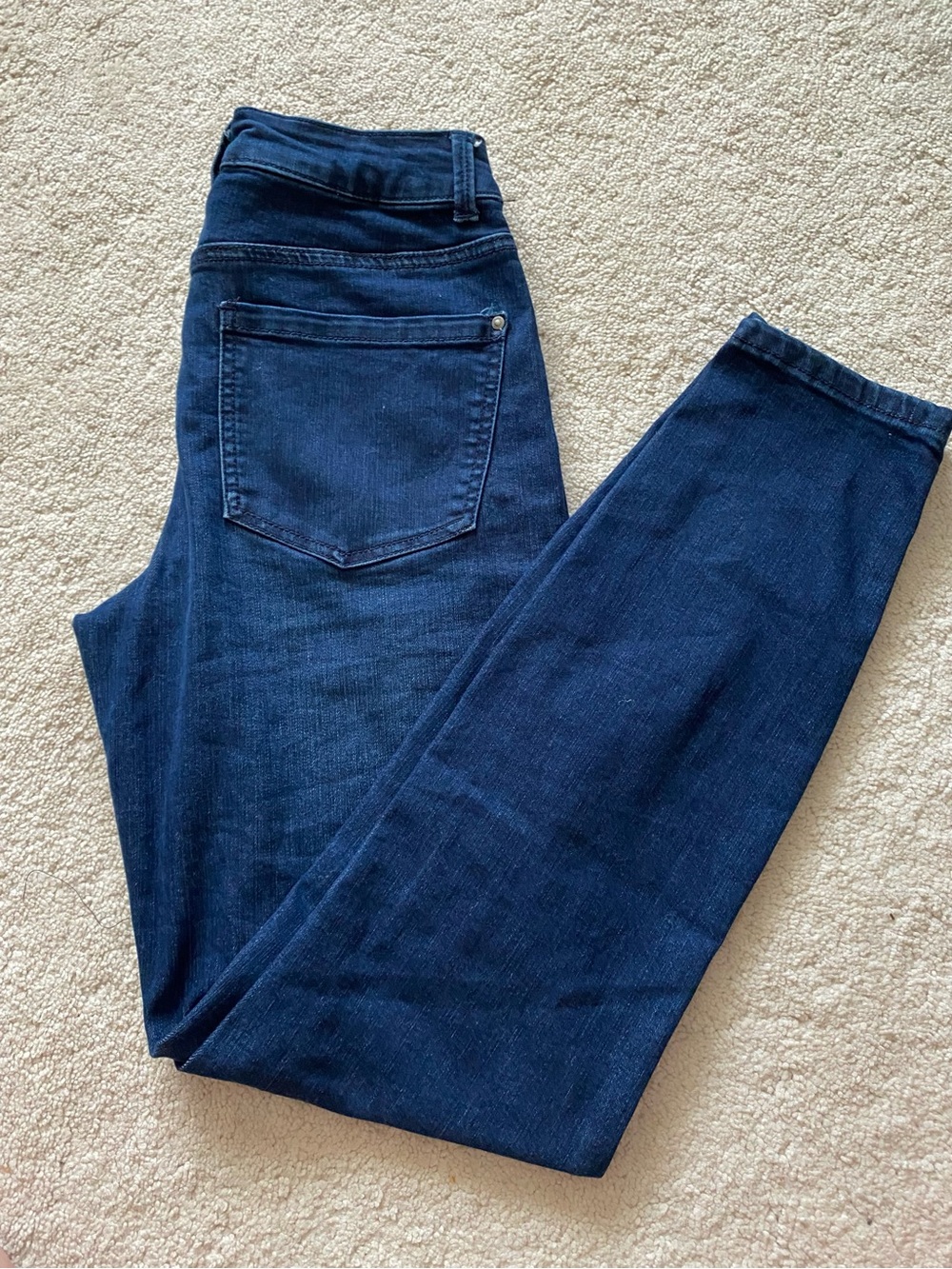 Maurices Women's Dark Blue Skinny Jeans